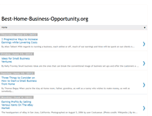 Tablet Screenshot of best-home-business-opportunity.org